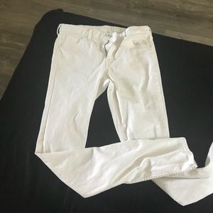 White jeans